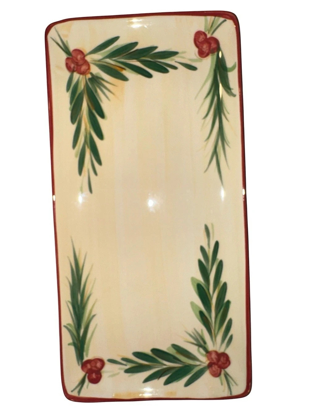 Christmas Memories 14" Tray designed by Gail Pittman for Southern Living at Home